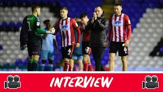 🎥 Interview | Michael Appleton Post Coventry City