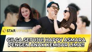 SIAP JADI IBU! HAPPY ASMARA CURHAT PENGEN PUNYA ANAK KEMBAR LIMA DARI GILGA | STAR UPDATE