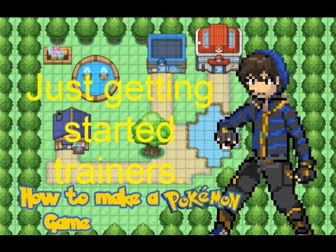 How to Make a Pokemon Game Part 1 - YouTube