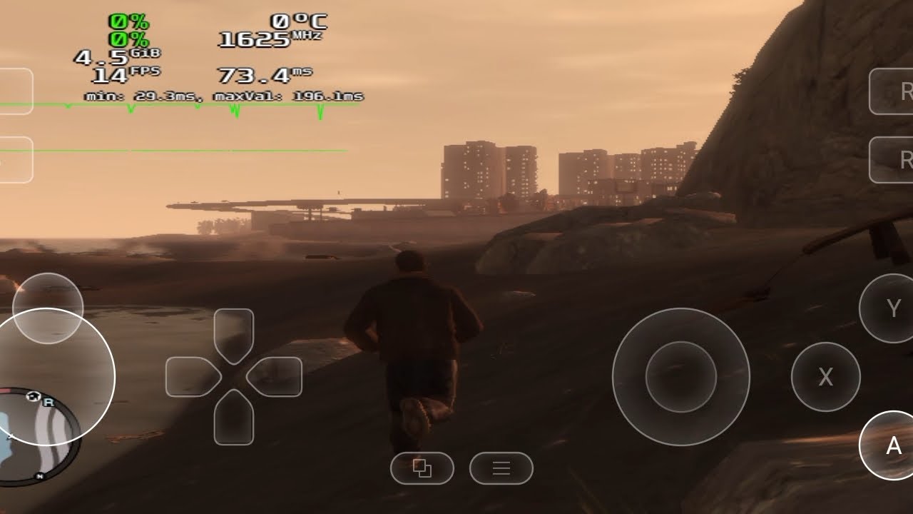 GTA 4 LITE (9GB) - GameHub 5.3.5 Mediatek Helio G85 REDMI 12C Low Graphics Gameplay