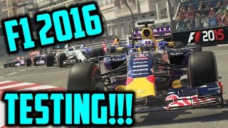 F1 2016 INTERNAL TESTING!!!