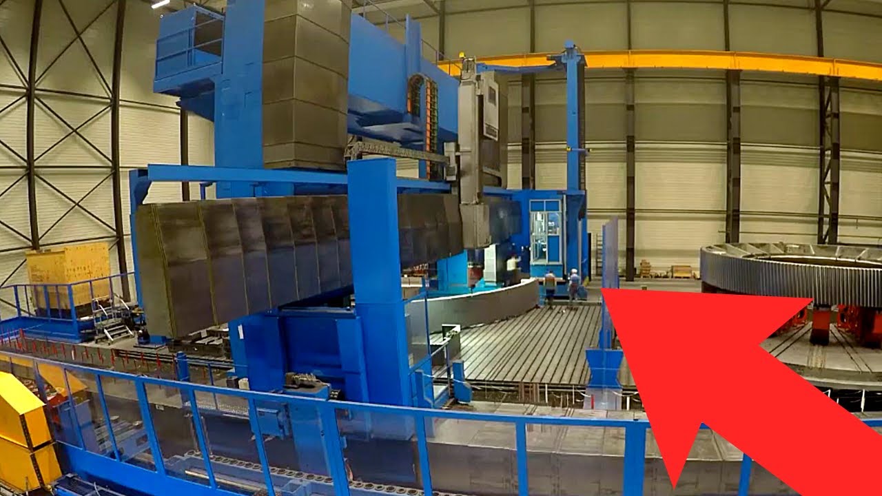 Incredible Super Huge Gear! How To Manufacturing Super Huge Gears By CNC Machine.