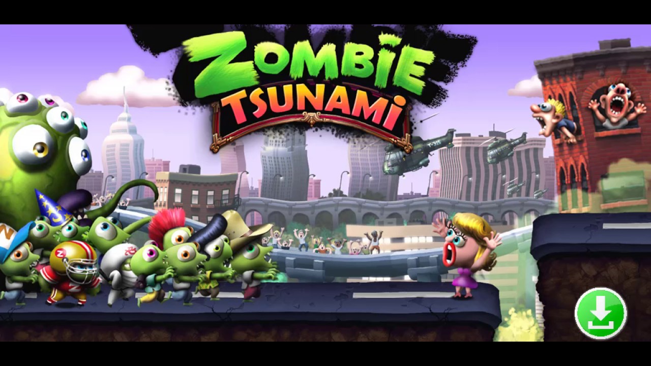 Download - Zombie Tsunami Com Dinheiro Infinito 2017 - YouTube