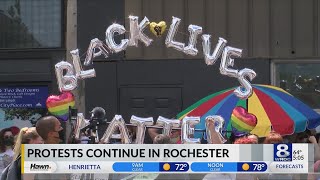 Out Alliance hosts march to celebrate Pride Month, BLM rally