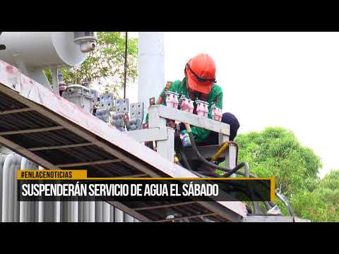 Este sábado suspenderán el servicio de agua por 14 horas