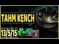 TAHM KENCH VS MORDEKAISER - 13/5/15 KDA TOP GAMEPLAY
