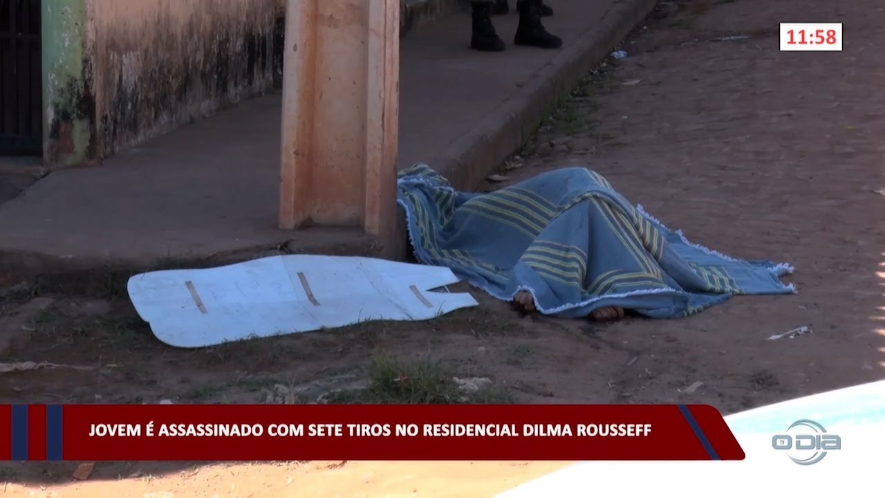 Jovem é assassinado com sete tiros no Residencial Dilma Rousseff 30 06 2023
