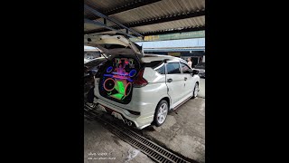 Mitsubishi Xpander with Volk Rays TE37 Sonic Ring 17 Dash White