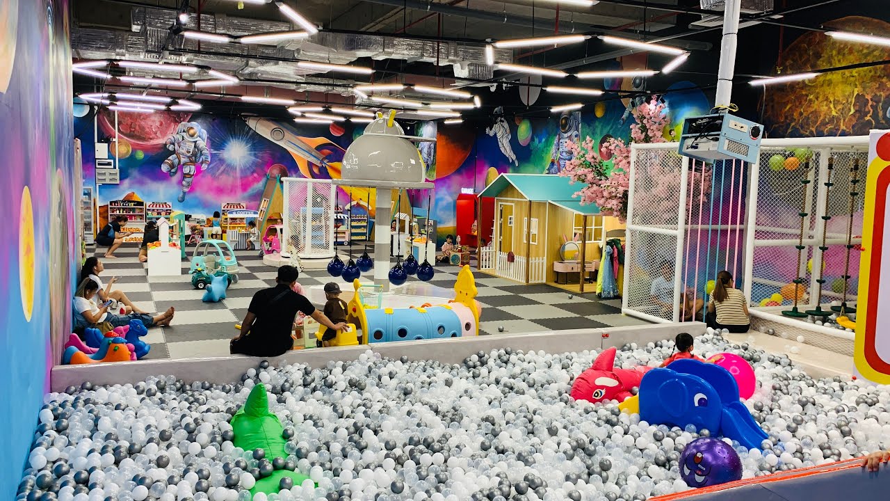 🎉 Khai trương hoành tráng! Khám phá khu vui chơi Pin Pin tại Centre Mall Võ Văn Kiệt #pinpin #centre