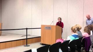 2013/11/20 Public Comment - Maria Weese on Speers Controversy