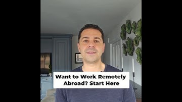 Want to Work Remotely Abroad? Start Here 💻✈️