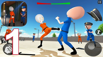 Bully Stickman Jailbreak Survival Gameplay Walkthrough Part 1 (IOS/Android)