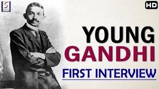 This is mahatma gandhi's first television interview. on 30 april 1931
gandhi gave interview to fox movietone news and also met the peasants
of bardoli. ...