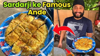 Fast and Furious Sardarji ke famous 50+ variety wale Omelette || Indian Street Food