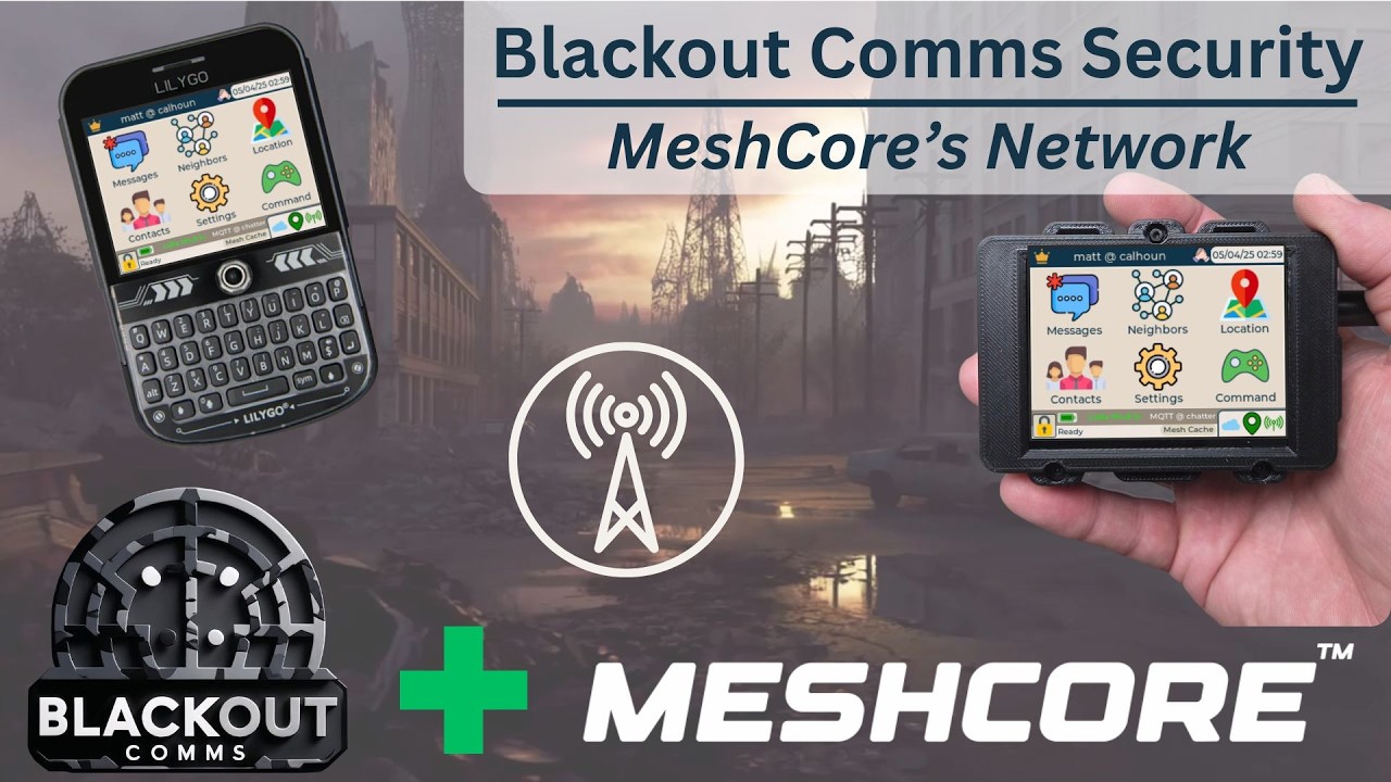 Blackout Comms / MeshCore Firmware - Download it Now