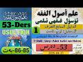 53-Ders Usul-Fiqh-7-Delil 85-86-bet  الدليل 7:العرف «ئۆرپ-ئادەت» نىڭ ئېنىقلىمىسى تۈرلىرى ۋە ھۆكمى