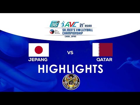 Highlights Asian men&#39;s championship | Jepang vs Qatar.