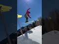 Backflip to 540 #springskiing #parkskiing