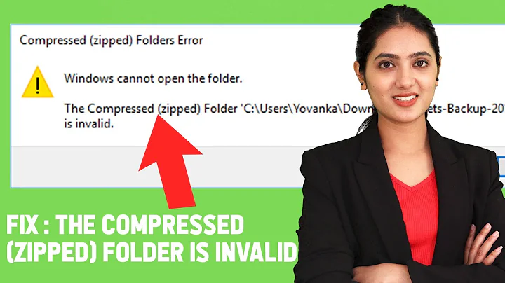 Fixed : The Compressed Zipped Folder Is Invalid Error [ 100% Worked ] - DayDayNews