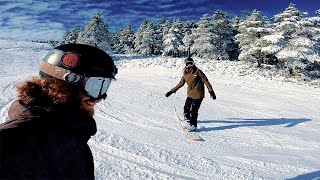 Snowboard en Galicia- Cabeza de Manzaneda