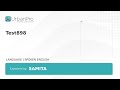 Test898 | Samita Ghosh