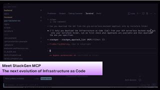 AI Meets IaC, Inside StackGen MCP and the Future of DevOps: Module Editor, MCP Server, IDE