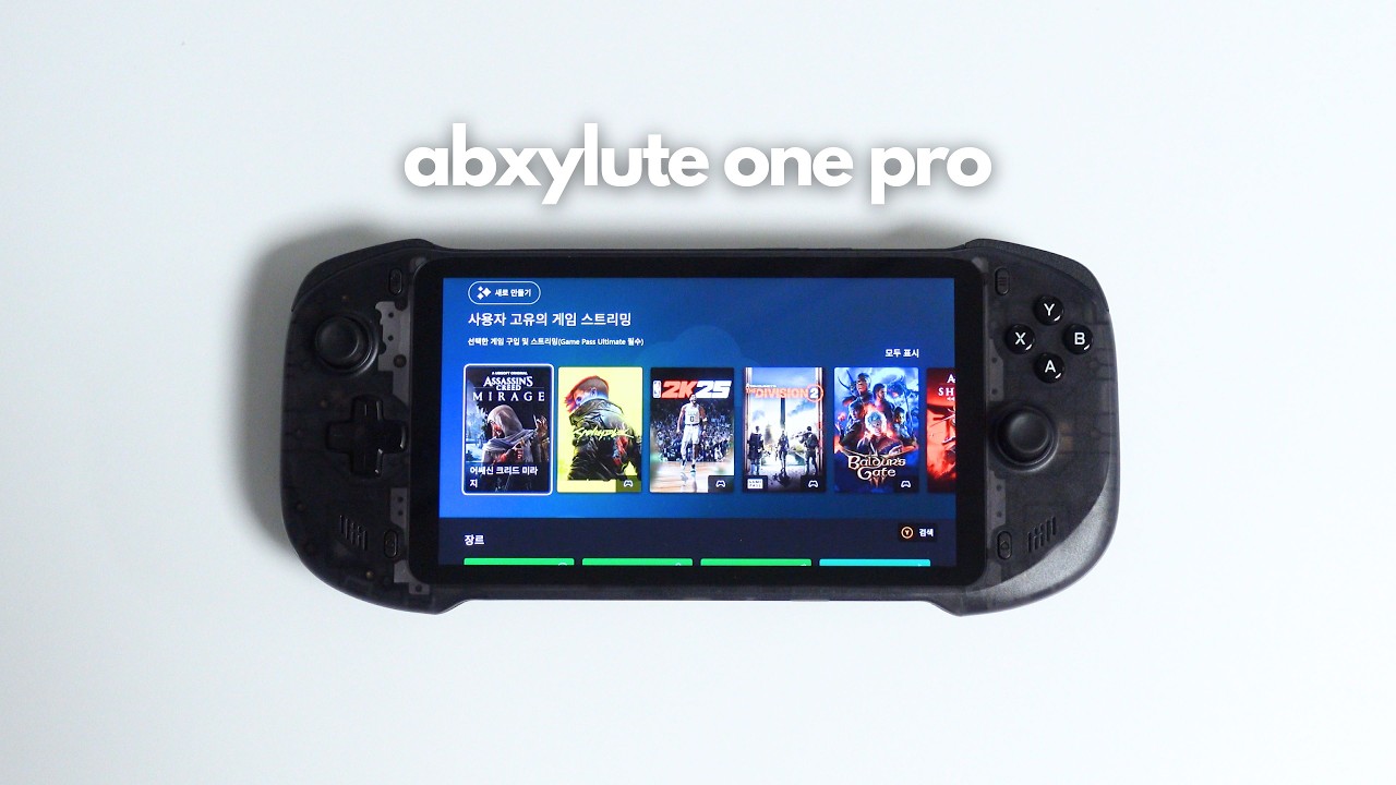 Abxylute One Pro Review: A Flawed Gem of Handhelds - YouTube