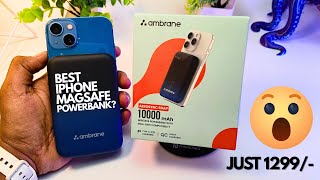Ambrane Iphone Magsafe 10000Mah Powerbank Unboxing Quick Review Ultimate Travel Powerbank?