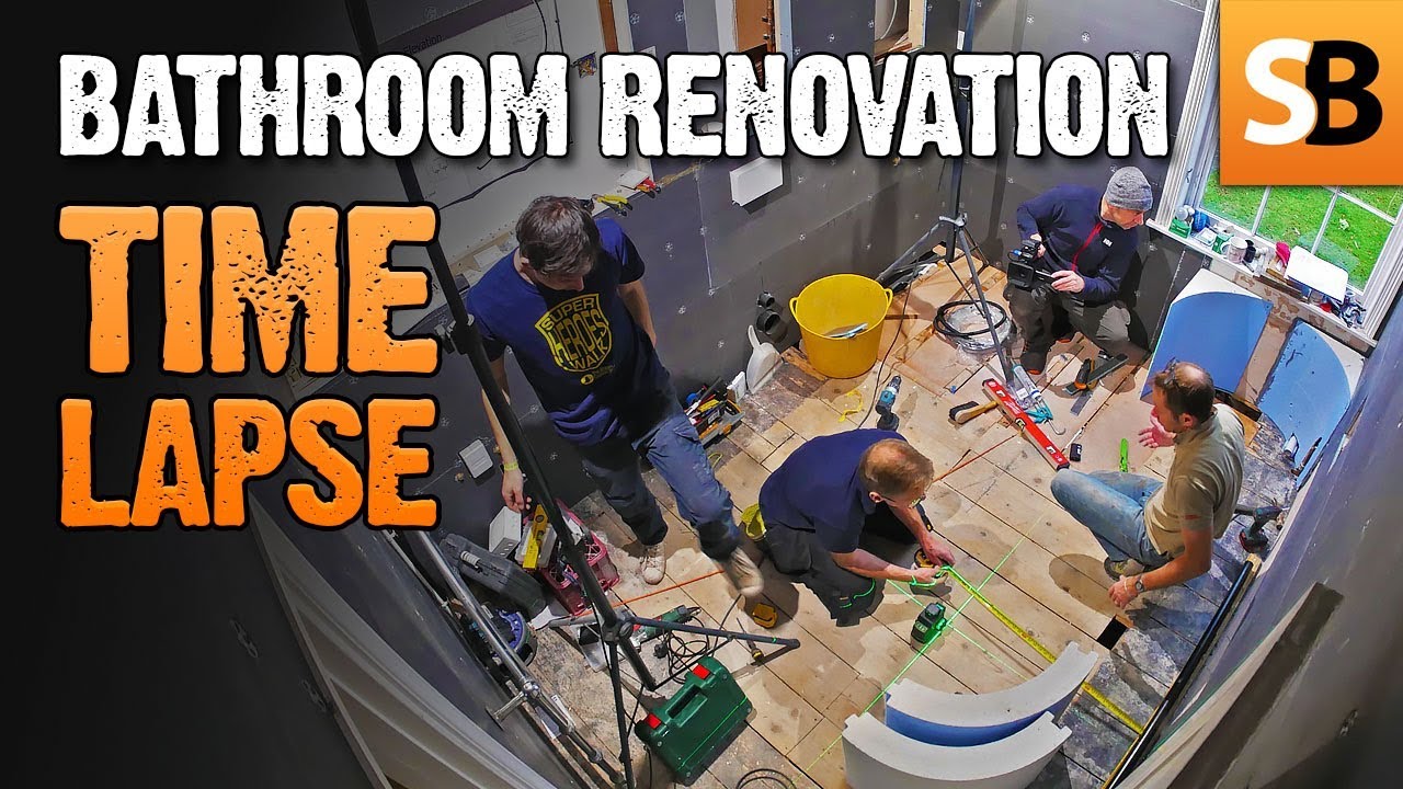 Start to Finish Bathroom Time Lapse Series Teaser YouTube