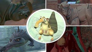 Ice Age Scrats Nutty Adventure - All Bosses