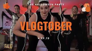 Vlogtober 19 - το HALLOWEEN PARTY , plus πως βάφτηκα | Sofia Pappa