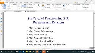 Logical Database Design and the Relational Model week 7 lecture 2