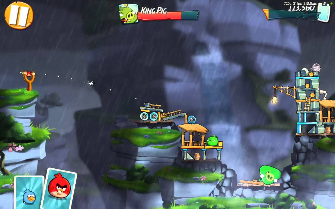 Angry Birds 2- Feathery Hills- Level 15 Walkthrough