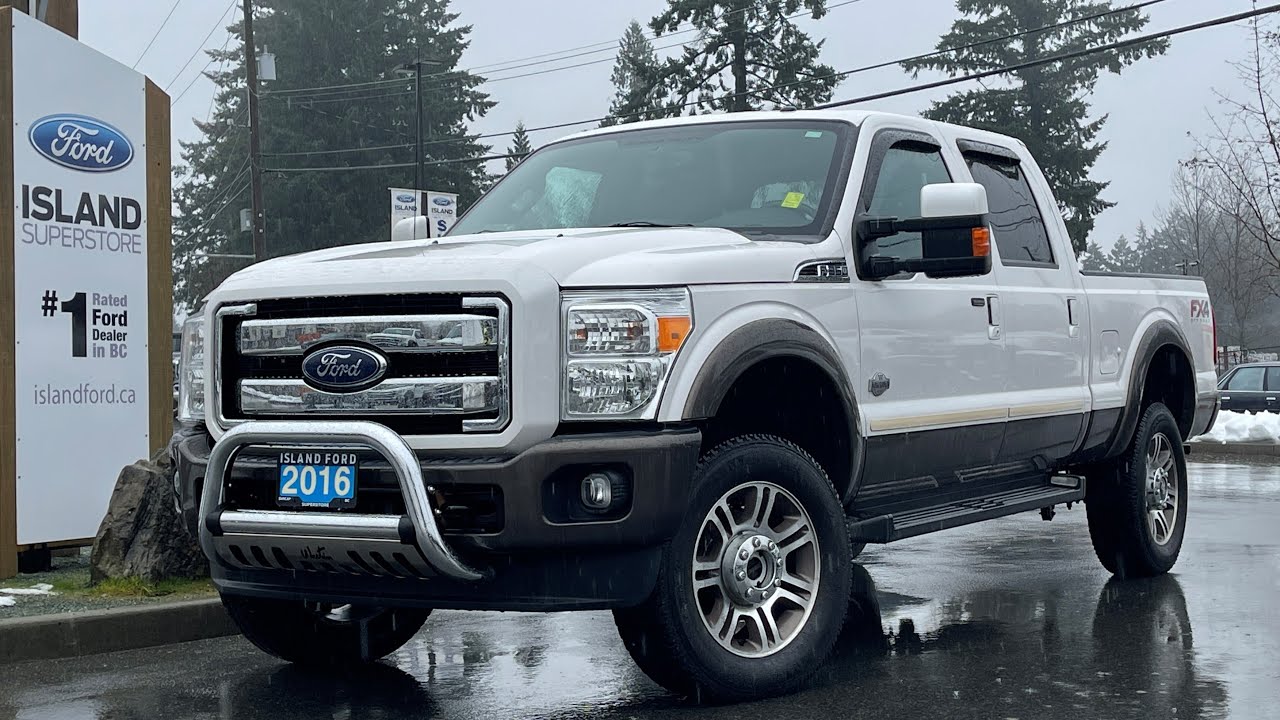 2016 F350 King Ranch + Reverse Camera, NAV, Moonroof Review Island