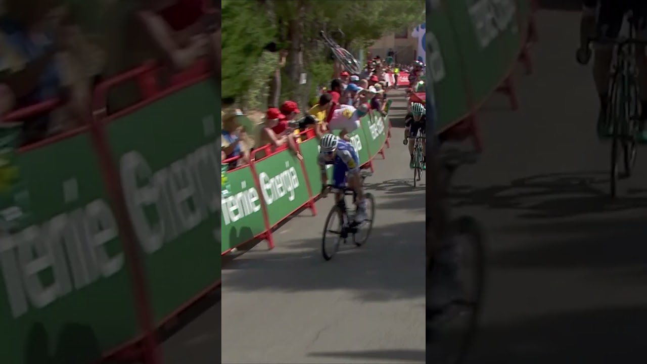 Nine years ago today, Julian Alaphilippe claimed his first ever Grand Tour stage victory ✨🎞️