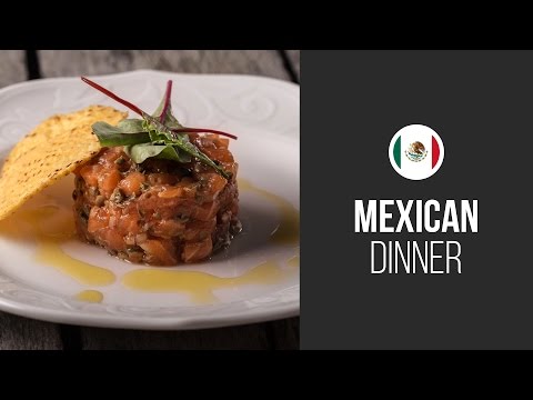 Salmon Tartare Nacho Style || Around the World: Mexican Dinner || Gastrolab