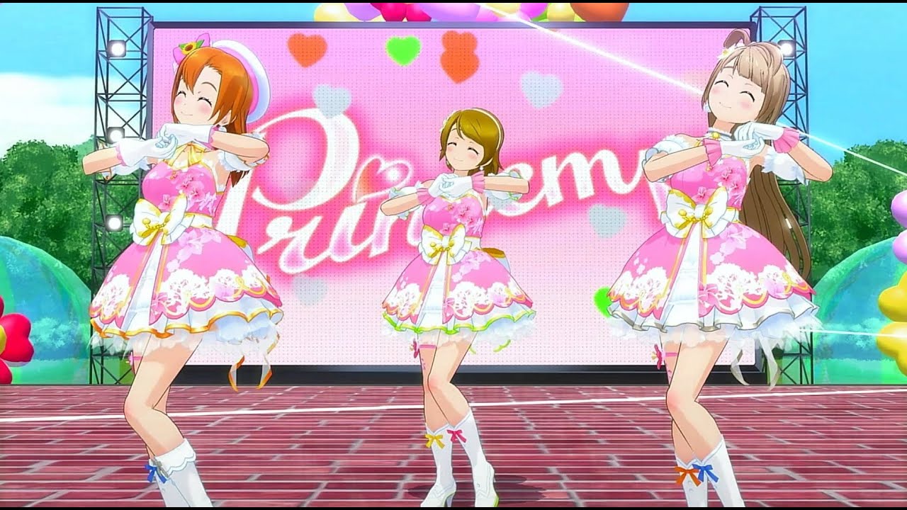 【スクフェスACHM 】永遠フレンズ② Cat twin vs Sakura paintまつり  [ ”Printemps”  小泉花陽　南ことり　高坂穂乃果　（μ’ｓ）]