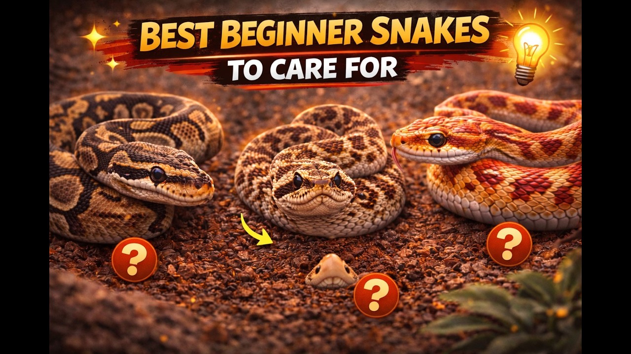 Best Snakes to Care For (Beginner-Friendly Pet Snakes)