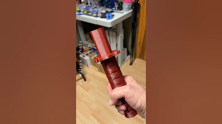 Collapsing Katana V2 by 3D Printing World (Printables No.: 543260) #3d #3dprinted #toys #sword #fail