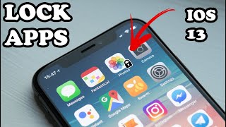 Passcode lock  Any App On iPhone Device | ios13| New Trick | 2020 screenshot 2