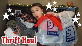 Biggest THRIFT haul ever! (Tommy Hilfiger, Hollister, American Eagle, Eddie Bauer, Adidas) Thrift Store Eagle Co