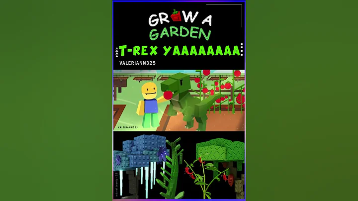 [Grow A Garden] Starving TREX Skill be Like Animation #growagarden #roblox #animation