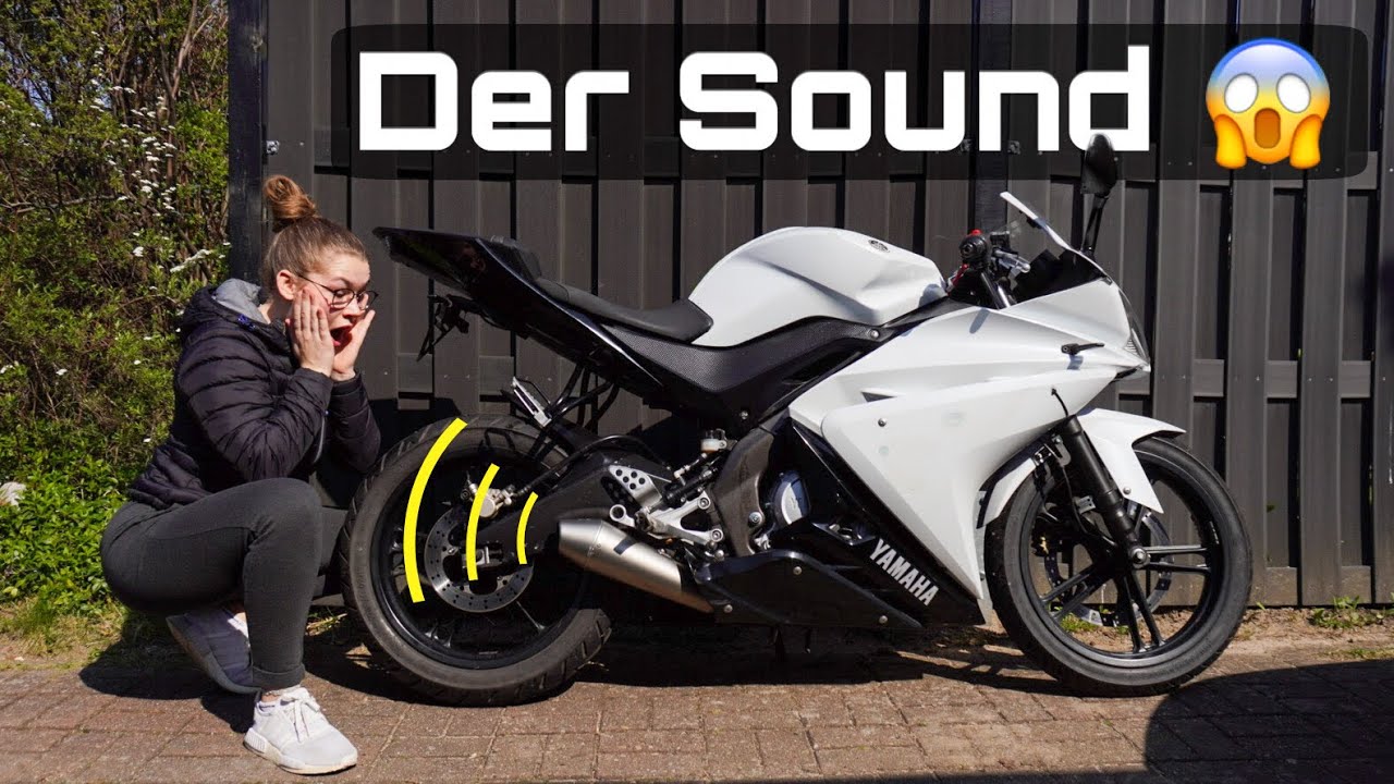 SIE LEBT WIEDER! | Yamaha YZF R125 | Alisa - YouTube