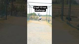 3 ball10 run challenge #cricket #arshdeep #viratkohli #cricketlover #ipl #cricketlover #fypシ #shorts