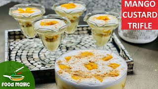 Mango Triflemango Dessert Summer Mango Sweetdishmango Delight By Foodmagic Hub.