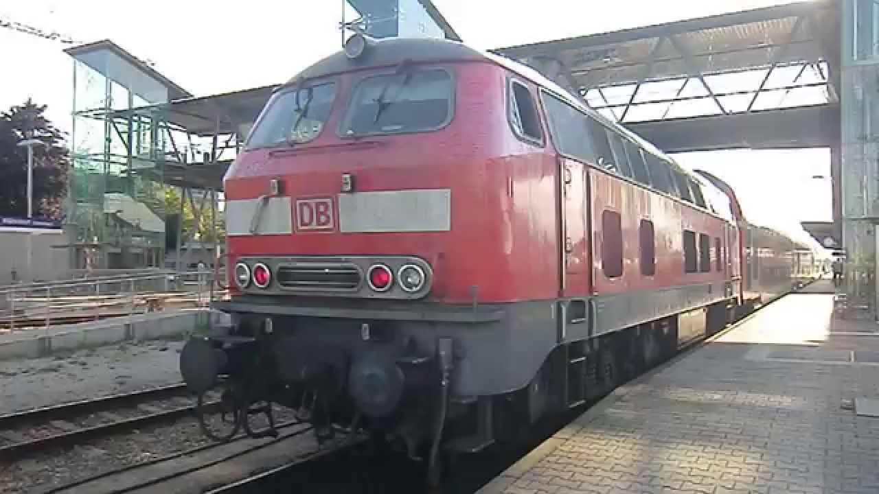 218 418 (TB 11 Neubau, Bw Mühldorf): Motorstart und Leerlauf