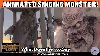 What Does the Fox Say Singing Monster Cedar Point HalloWeekends 2015