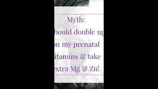 Should I take extra prenatal vitamins, zinc and magnesium during COVID-19?