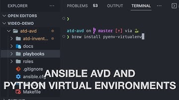 Ansible AVD and Python Virtual Environments