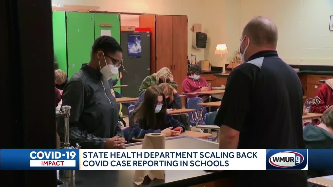 COVID-19 case reporting in NH schools scaled back